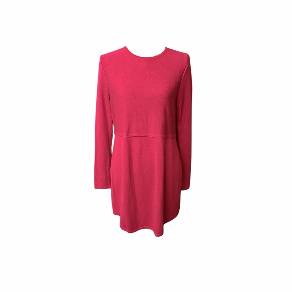 J. Jill Vibrant Red Wool Blend Knit Top‎